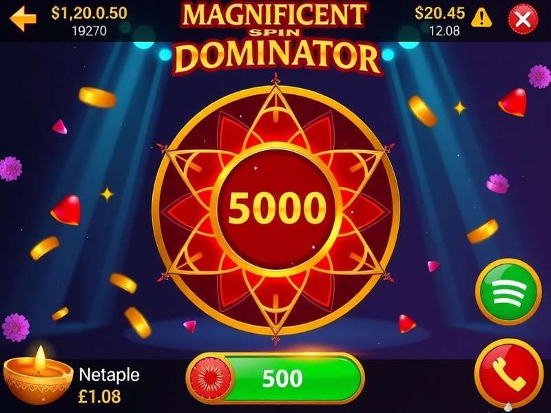 Magnificent Spin Dominator gameplay screenshot